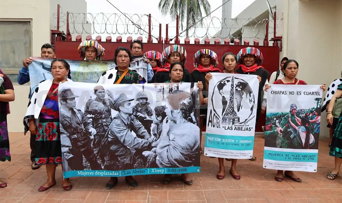 Las Abejas llevan más de 20 años sin justicia. Carlos López / CP
