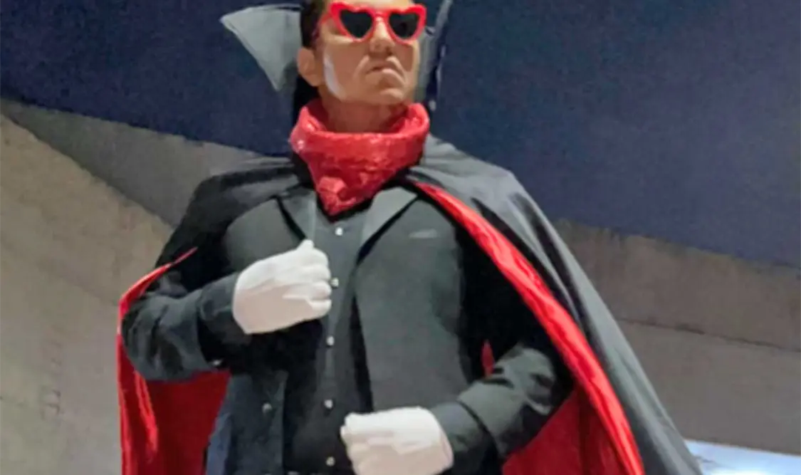 Gibrán Xicoténcatl, encargado de dar vida al Conde Drácula. Cortesía