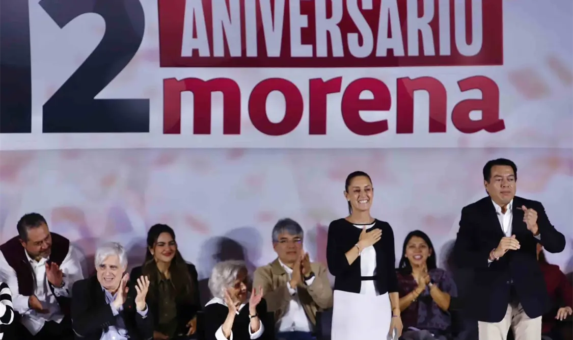 Ayer 2 de octubre, Morena celebró 12 años de su fundación. El Universal