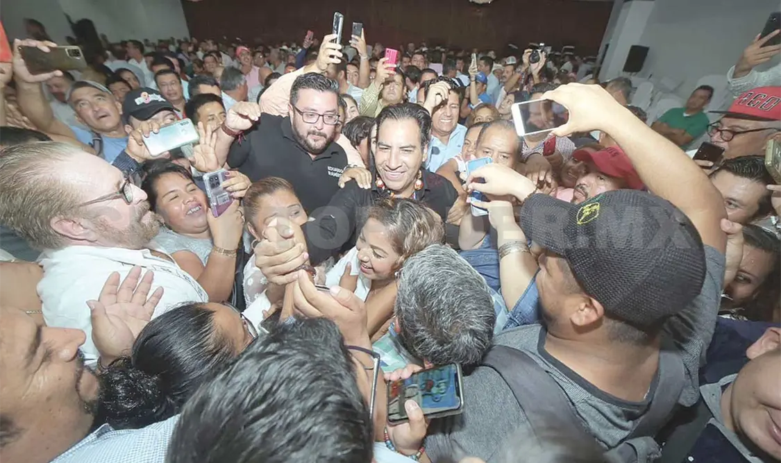 Eduardo Ramírez dejó claro que es tiempo de unidad, de ponderar el proyecto de nación y dejar de lado intereses personales. CP