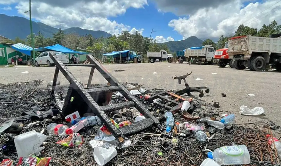 Ante el clima de violencia que se vive en este municipio, los habitantes instan a una mesa de diálogo con las autoridades. Cortesía