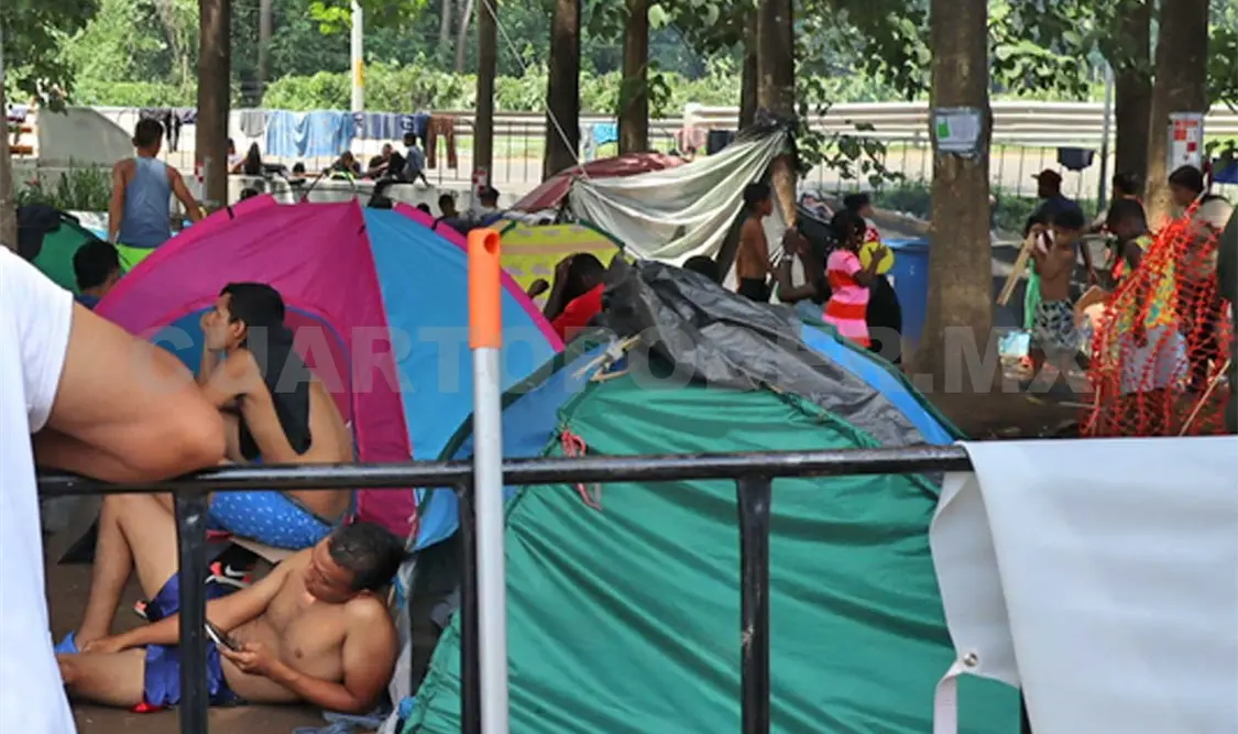 La asistencia de Médicos Sin Fronteras en Tapachula es parte importante de este acto de solidaridad. Cortesía