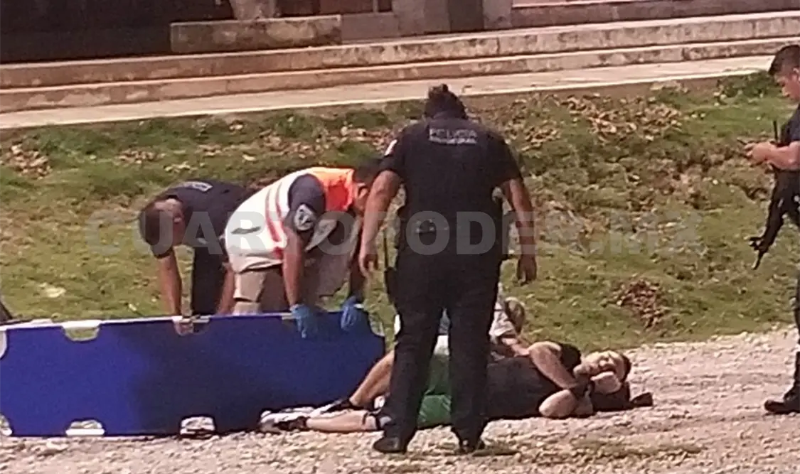 Atacan a balazos a joven cuando realizaba deporte
