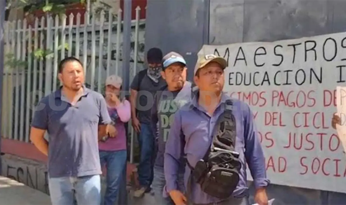 Maestros del NEI toman instalaciones de la SE