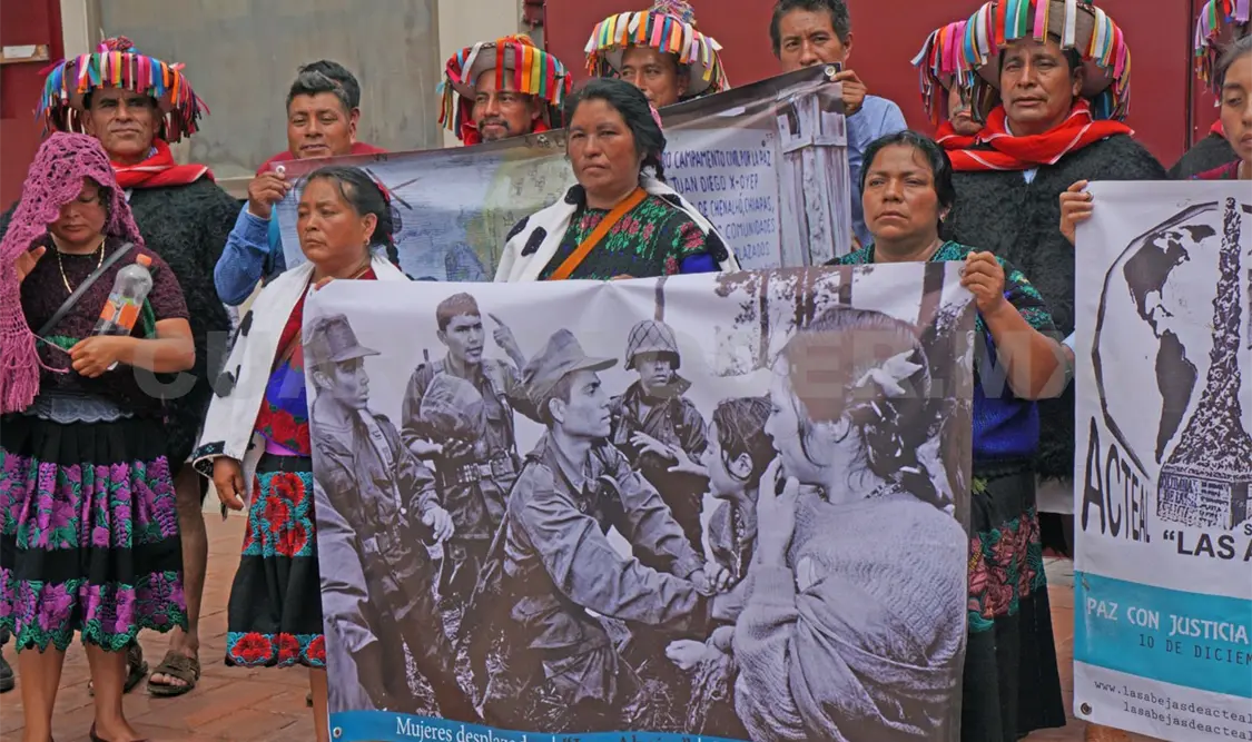 Acepta PJF demanda de amparo a Abejas de Acteal