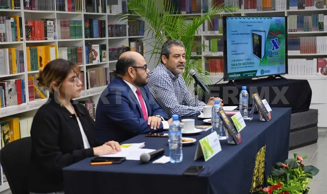 Presentan libro “Práctica de Derecho Laboral”