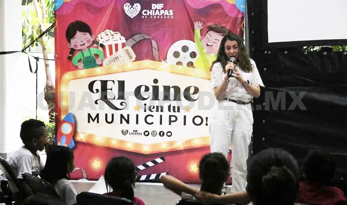 Promueven campaña “Cine en tu municipio”