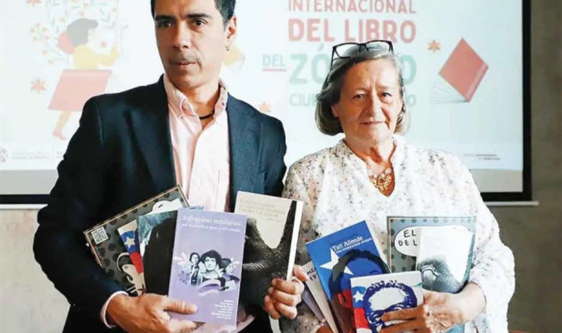 Paloma Sáiz, directora de la Feria Internacional del Libro del Zócalo, indicó que esta fiesta será del 13 al 22 de octubre. Cortesía