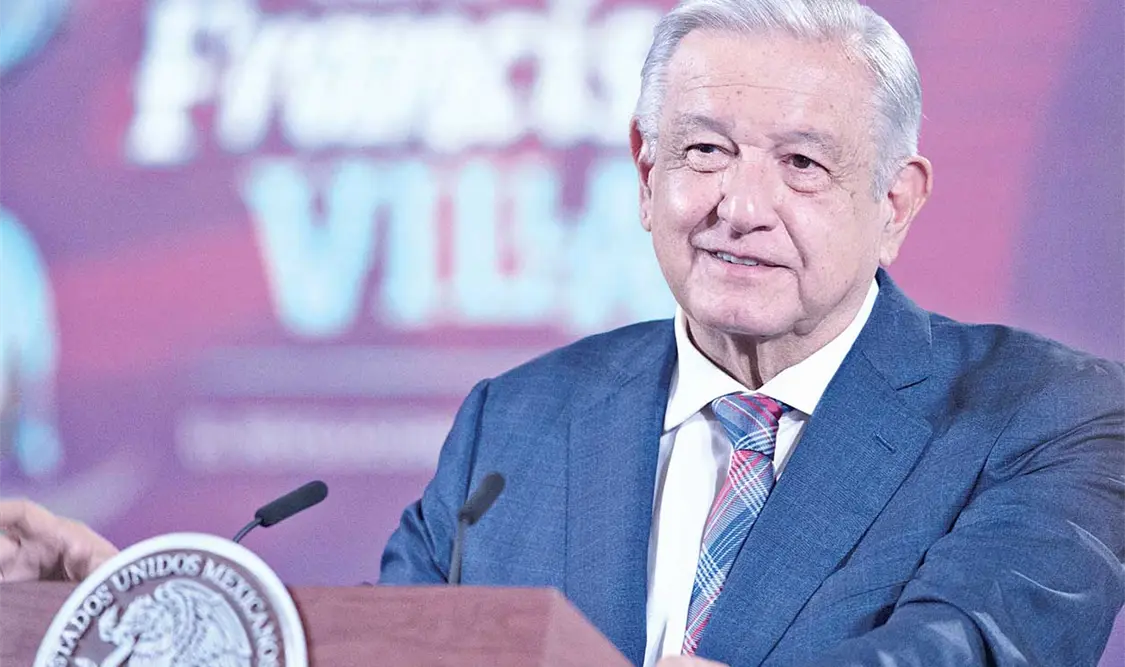 López Obrador expresó que en el diálogo con su contraparte estadounidense, la representación mexicana dejó claro que el muro no es una solución a la migración. Cortesía