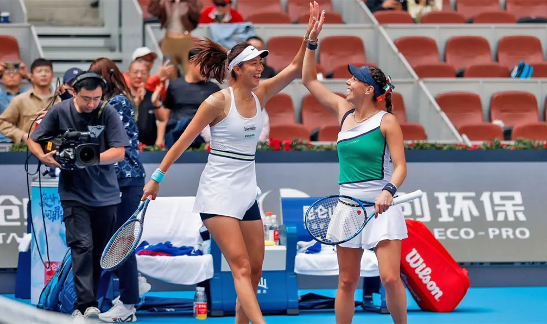 Tenista mexicana Giuliana Olmos es subcampeona