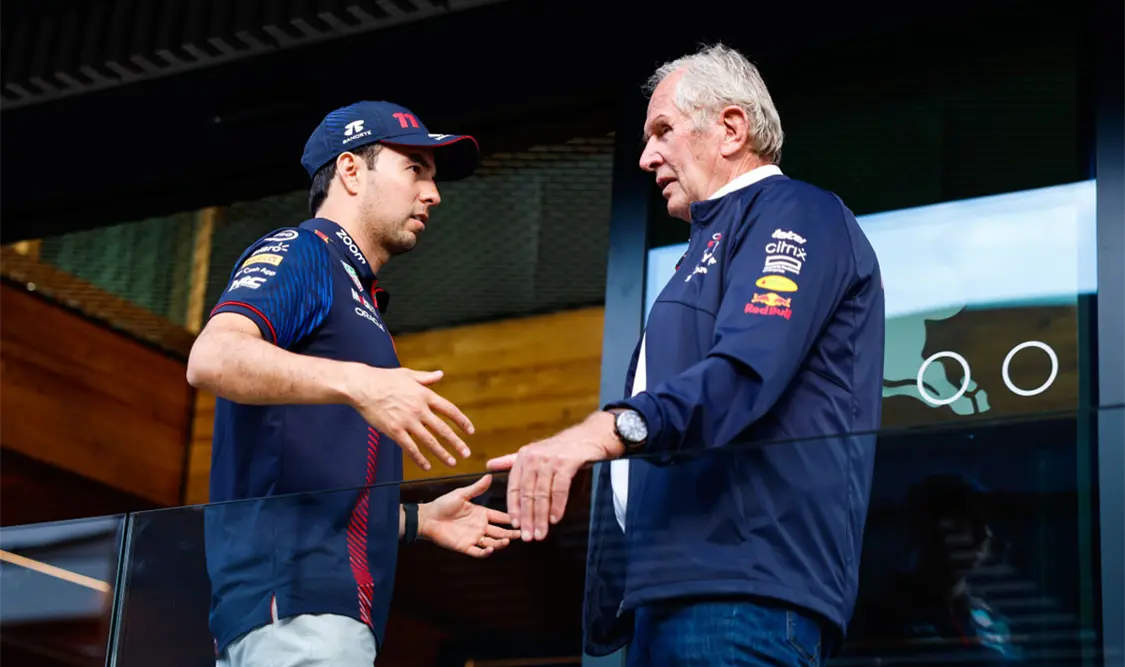 Helmut Marko lanza mensaje contra “Checo”