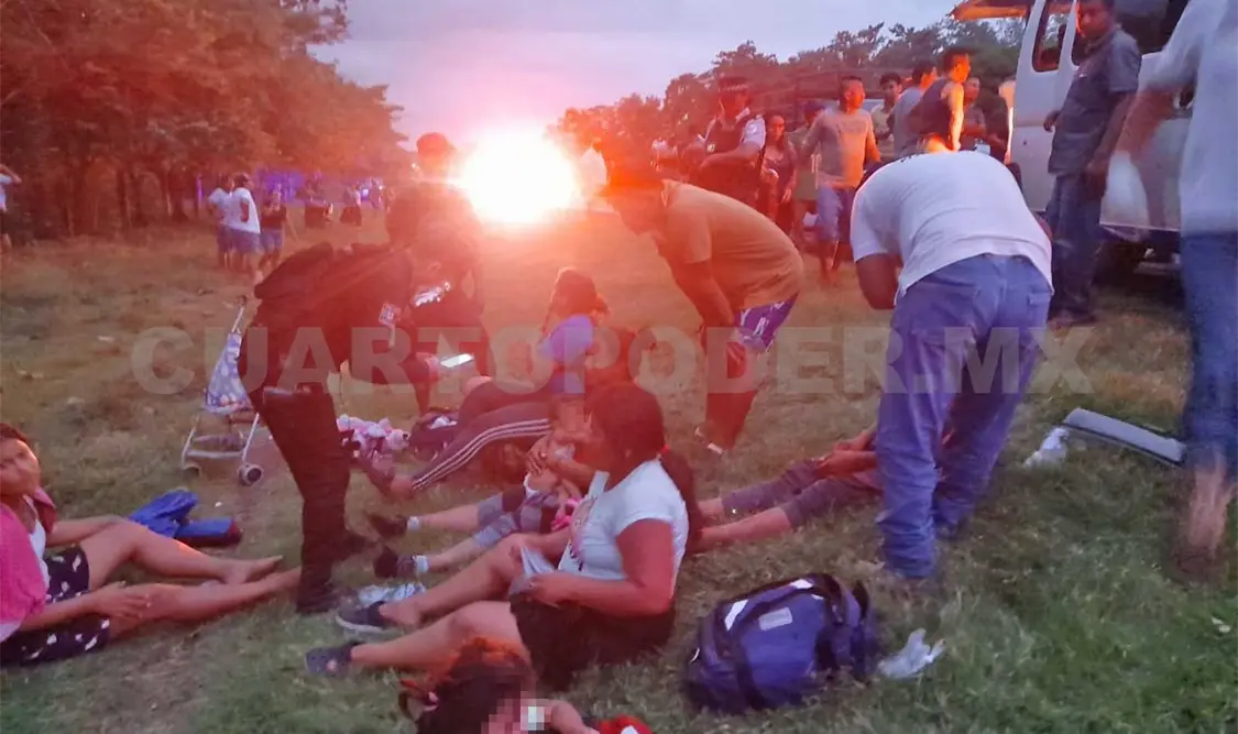 Ocho venezolanos heridos en choque