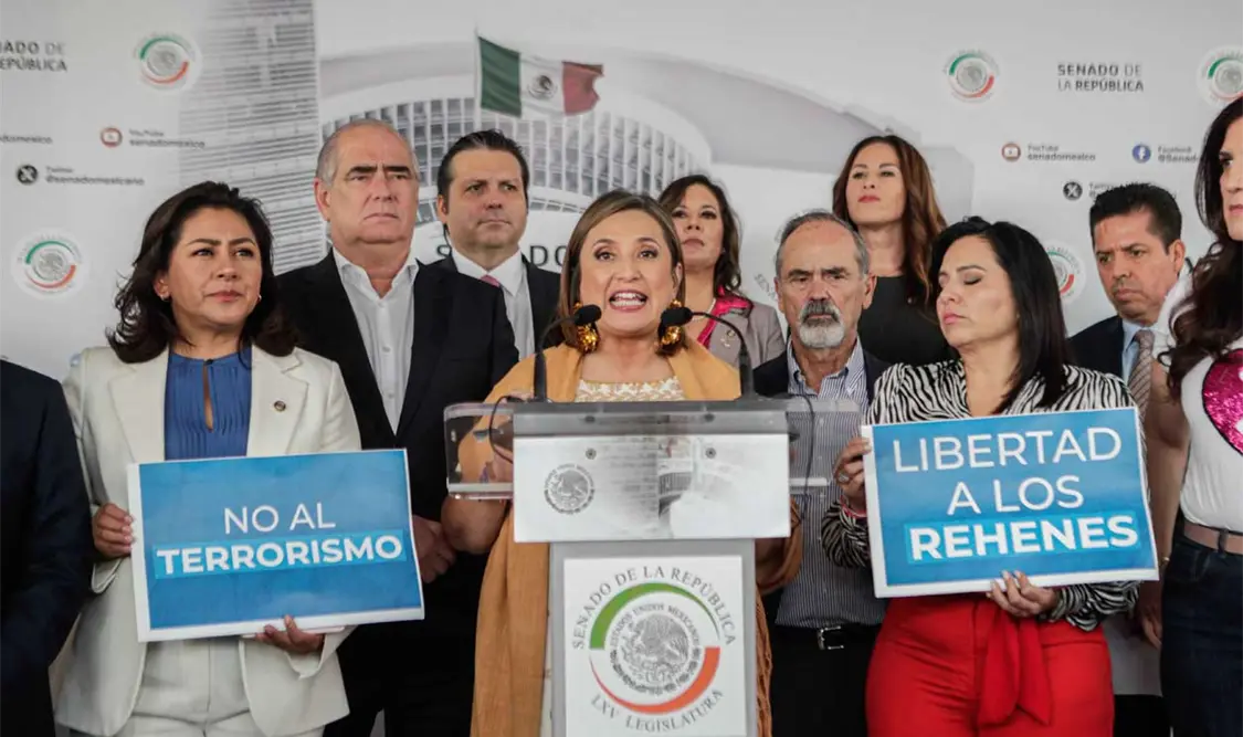 Increpan a Gálvez en el Senado