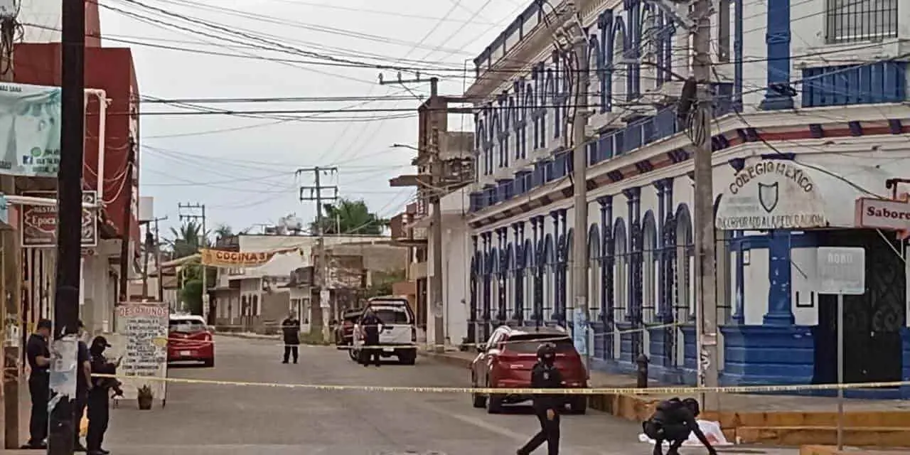 Los hechos ocurrieron en la cabecera municipal de Gutiérrez Zamora. Cortesía