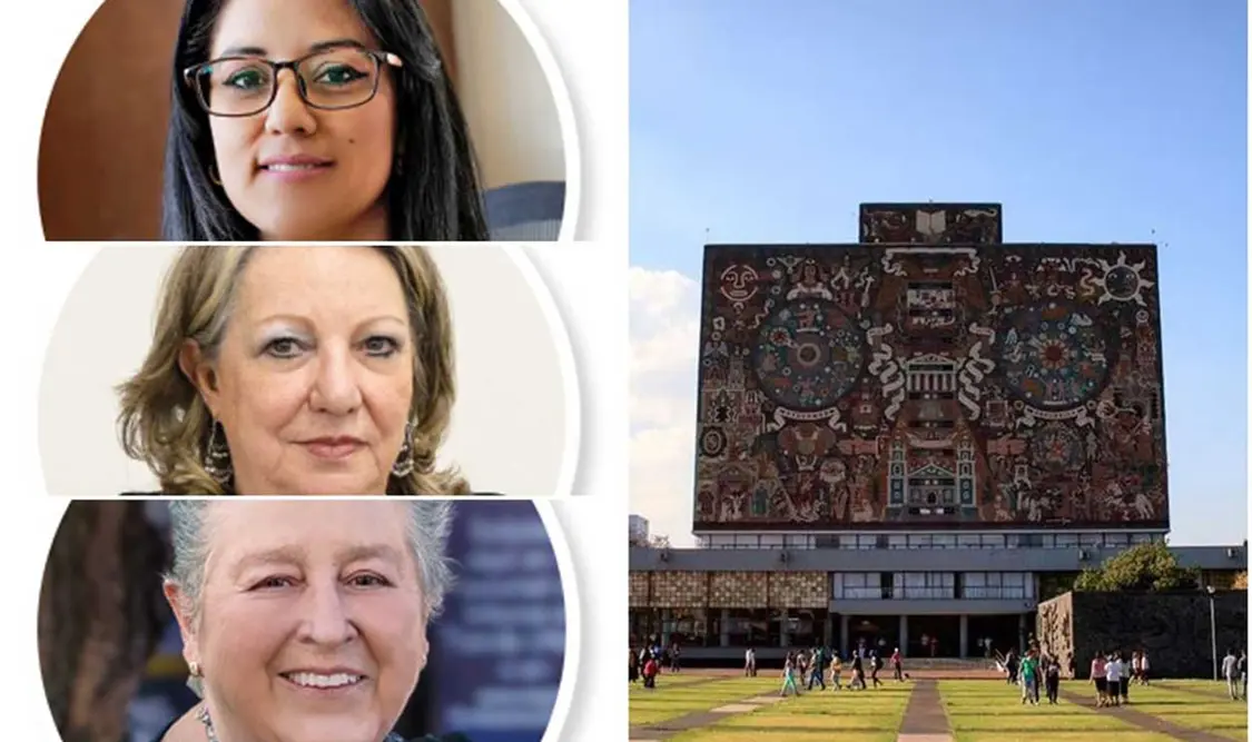 Solo son 3 mujeres aspirantes a la rectoría de la UNAM