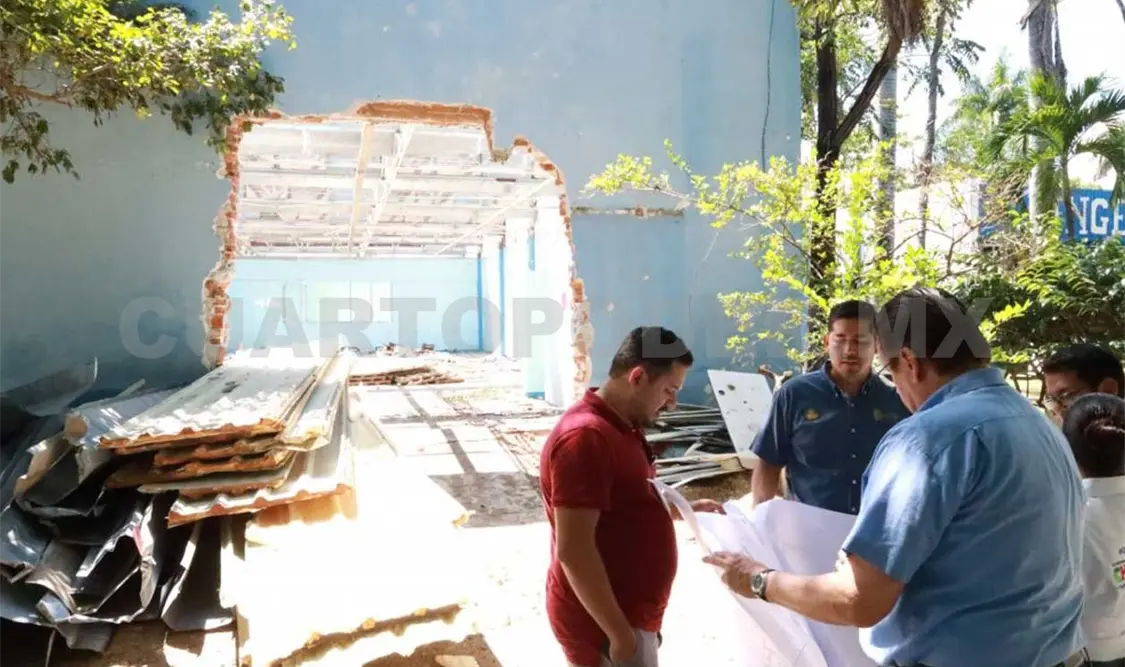 Inicia reconstrucción de los laboratorios