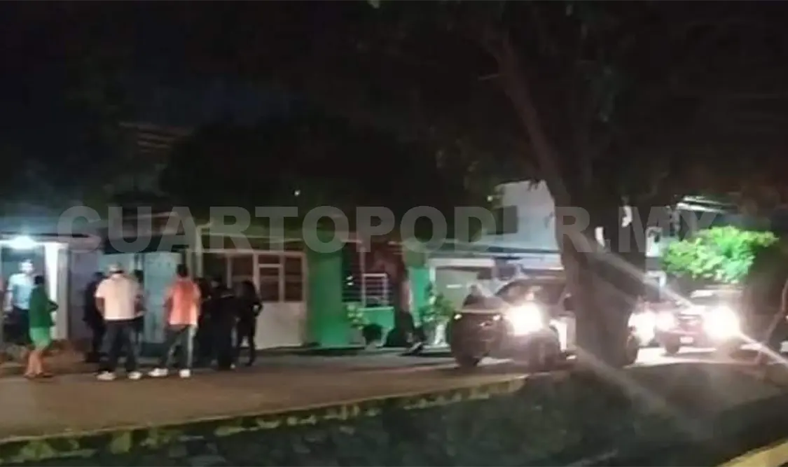 Cantoneros visitan una vivienda en la capital