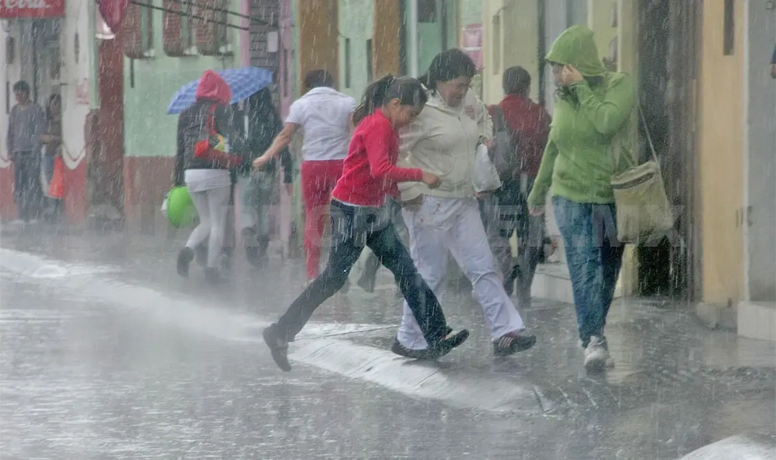 Lluvias se extenderán hasta el sábado