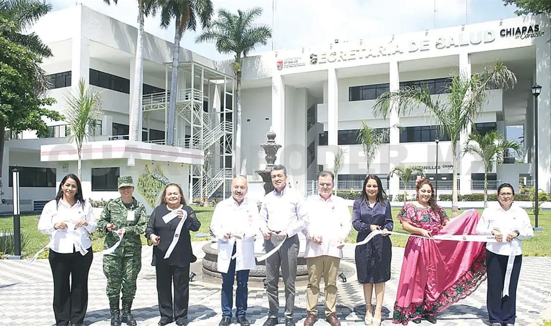 Inaugura REC reconversión de oficinas de Secretaría de Salud