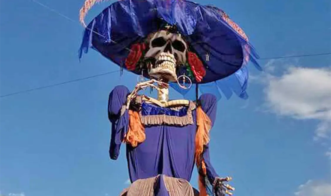 Concurso de Catrinas de hasta 2 metros