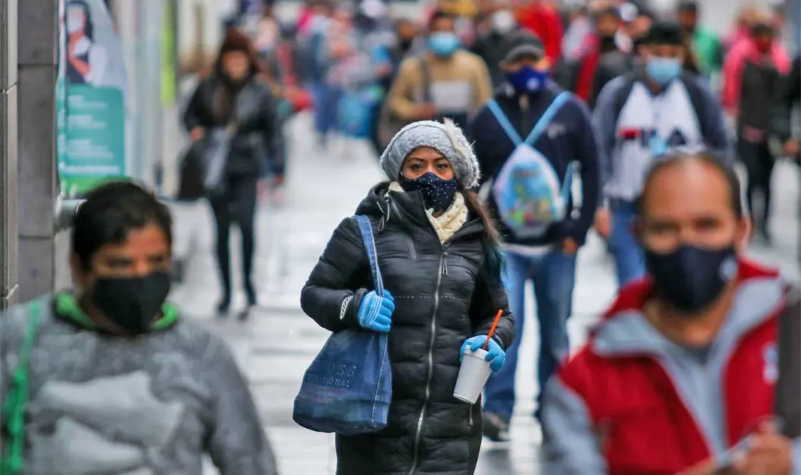 Frente frío siete ya llegó a México