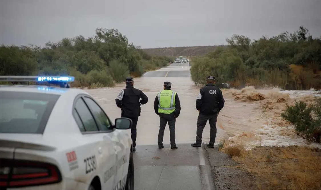 Norma deja estragos en Baja California Sur