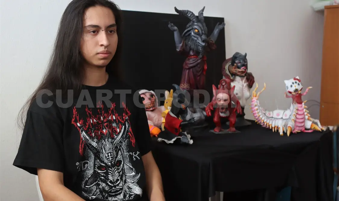 El arte sombrío de Daniel Molina, una mente hábil