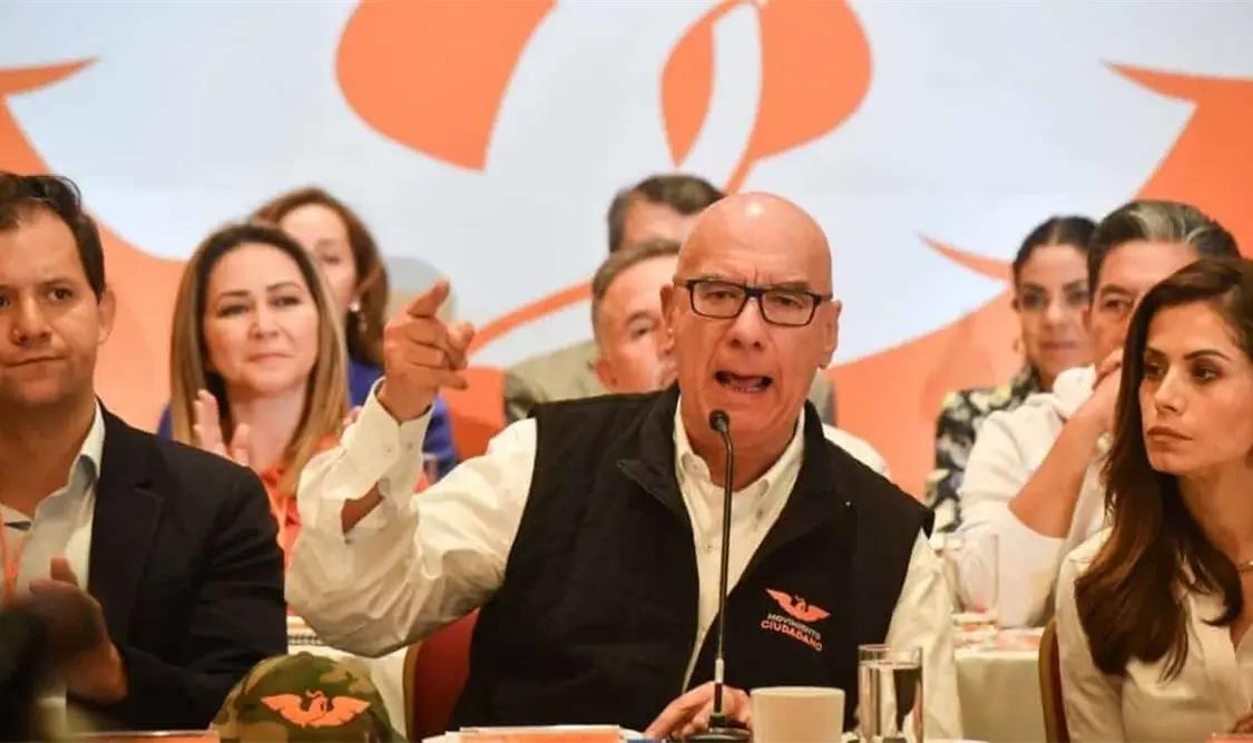 Dante Delgado dijo que él sería la última opción para competir por la Presidencia de la República. Cortesía