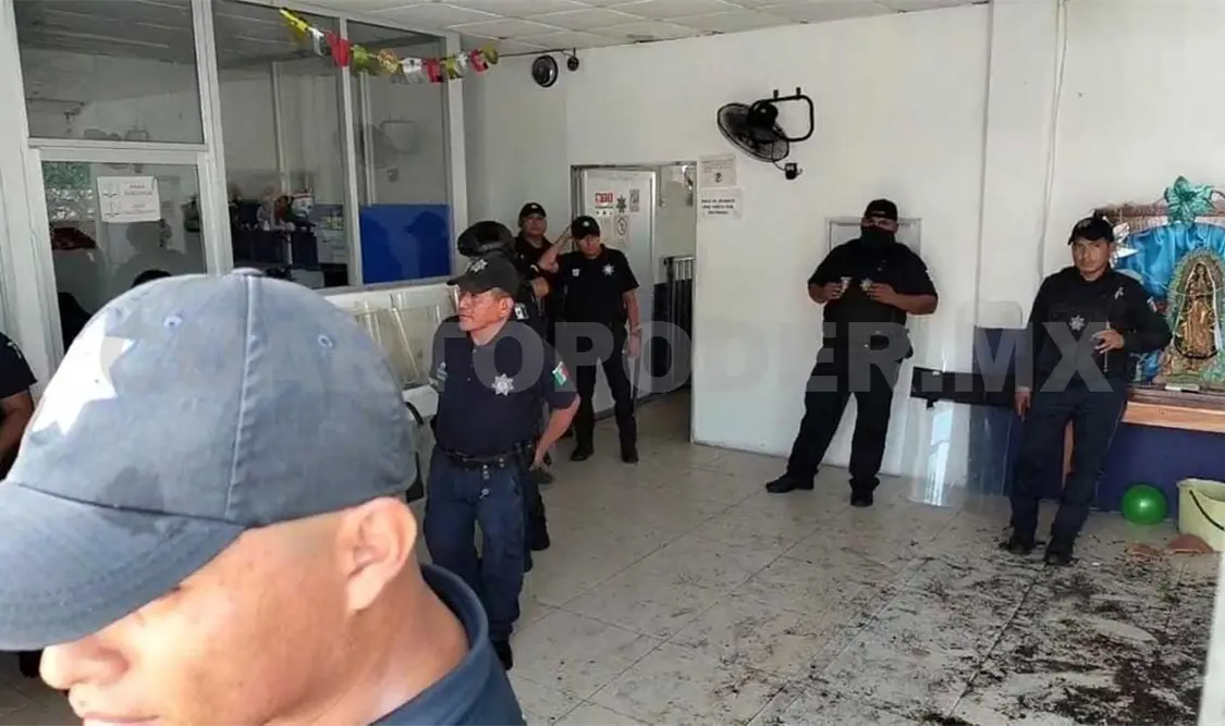 Turba vandaliza las instalaciones del C5