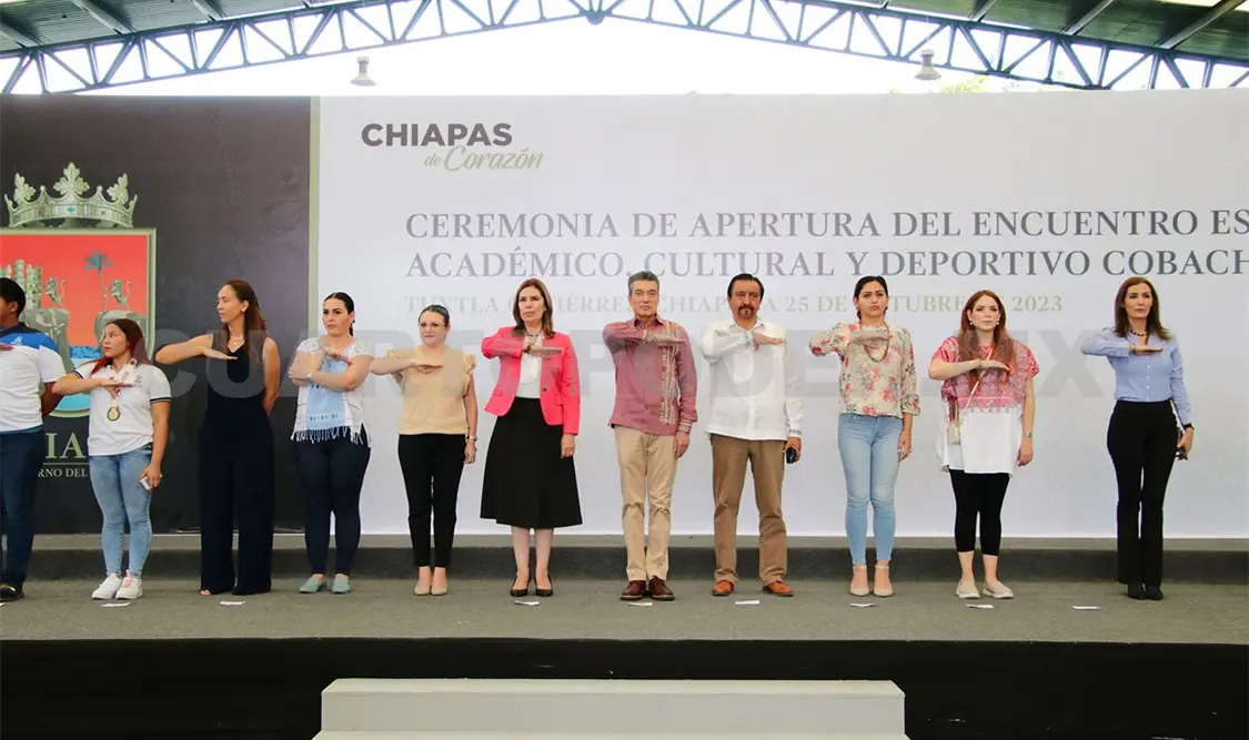 Inaugura REC Encuentro Estatal del Cobach 2023