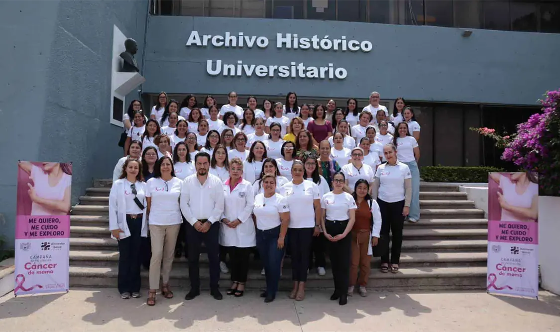 Impulsa UNACH acciones para la detección oportuna del cáncer de mama