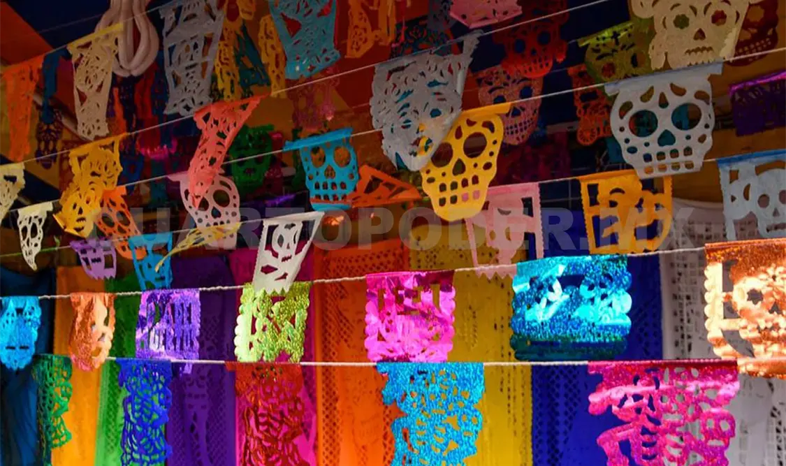 ¿Cuál es el origen del papel picado?