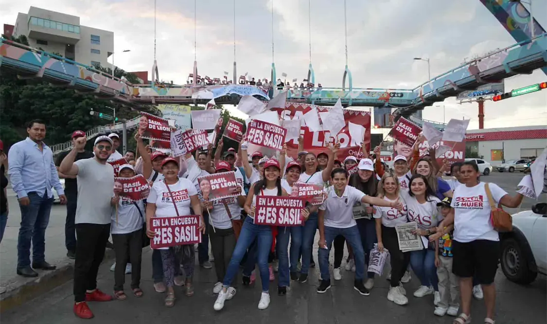 Tuxtla está con Sasil de León