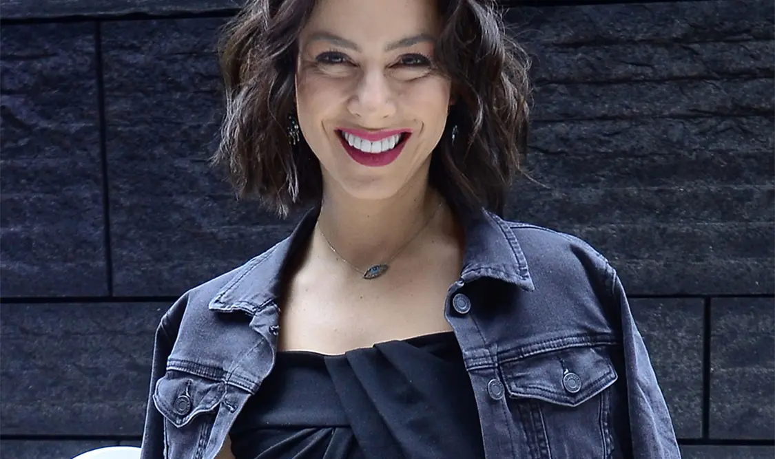 Claudia Lizaldi, molesta por infracción
