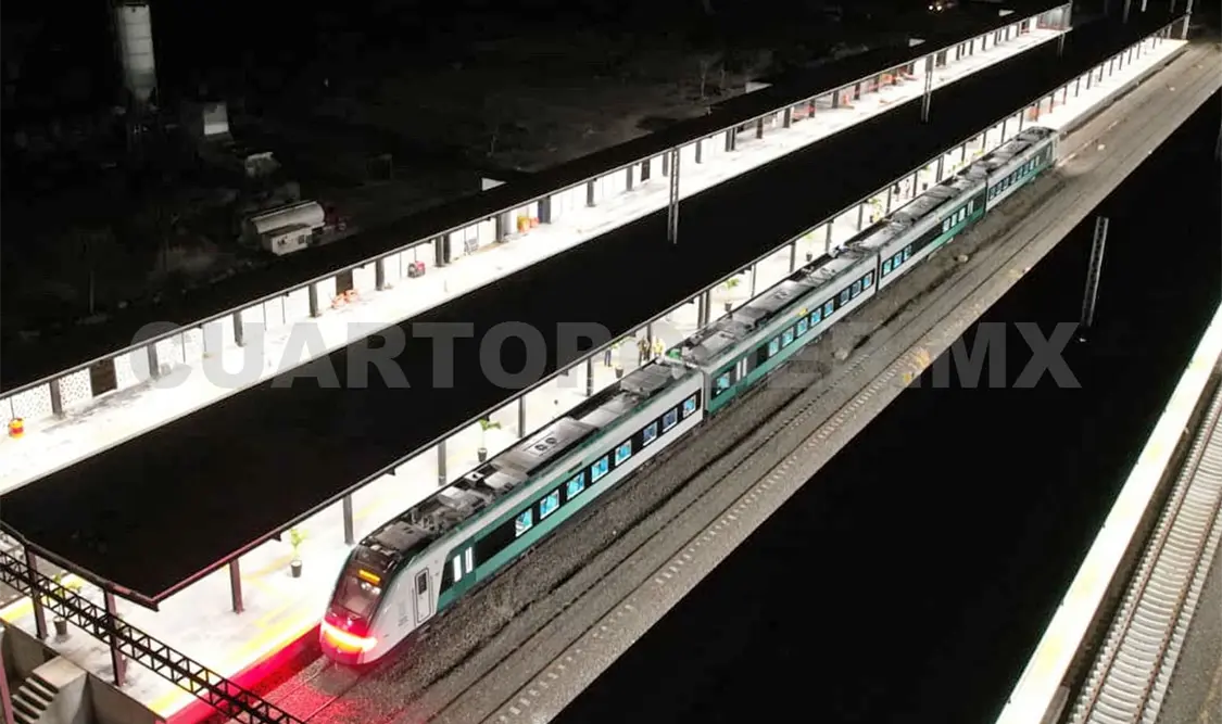 Tren Maya reporta avance del 60 % en Palenque