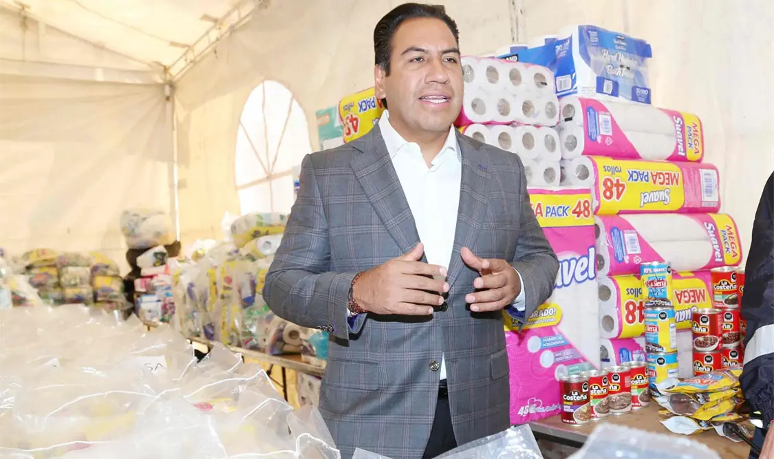 Eduardo Ramírez agradeció la solidaridad hacia los damnificados de Guerrero*