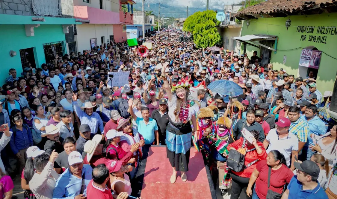 Agradece Sasil de León confianza del pueblo de Chiapas