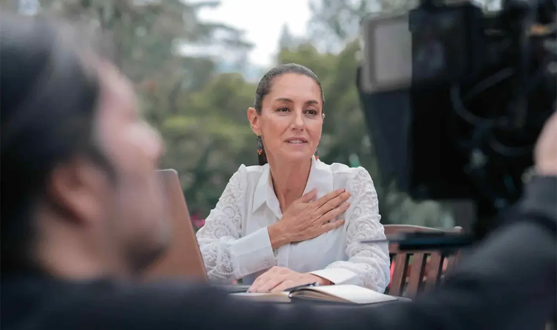 Sheinbaum, a través de un video que difundió en sus redes sociales, explicó el método de encuestas. Cortesía