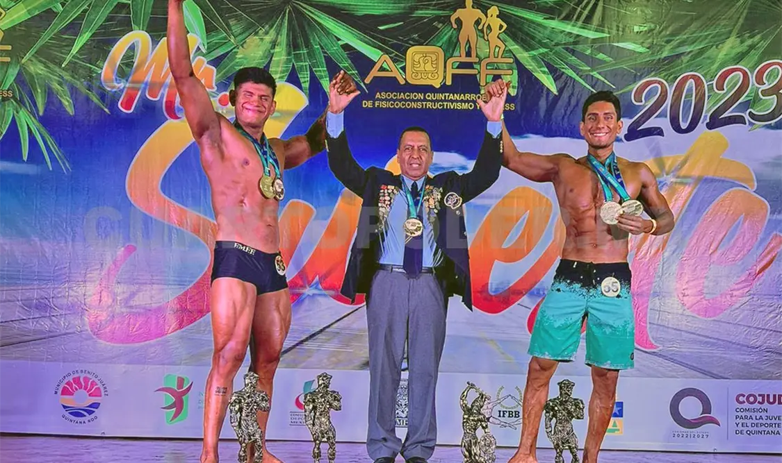 Arrasan titanes de Chiapas en Mr. Sureste 2023