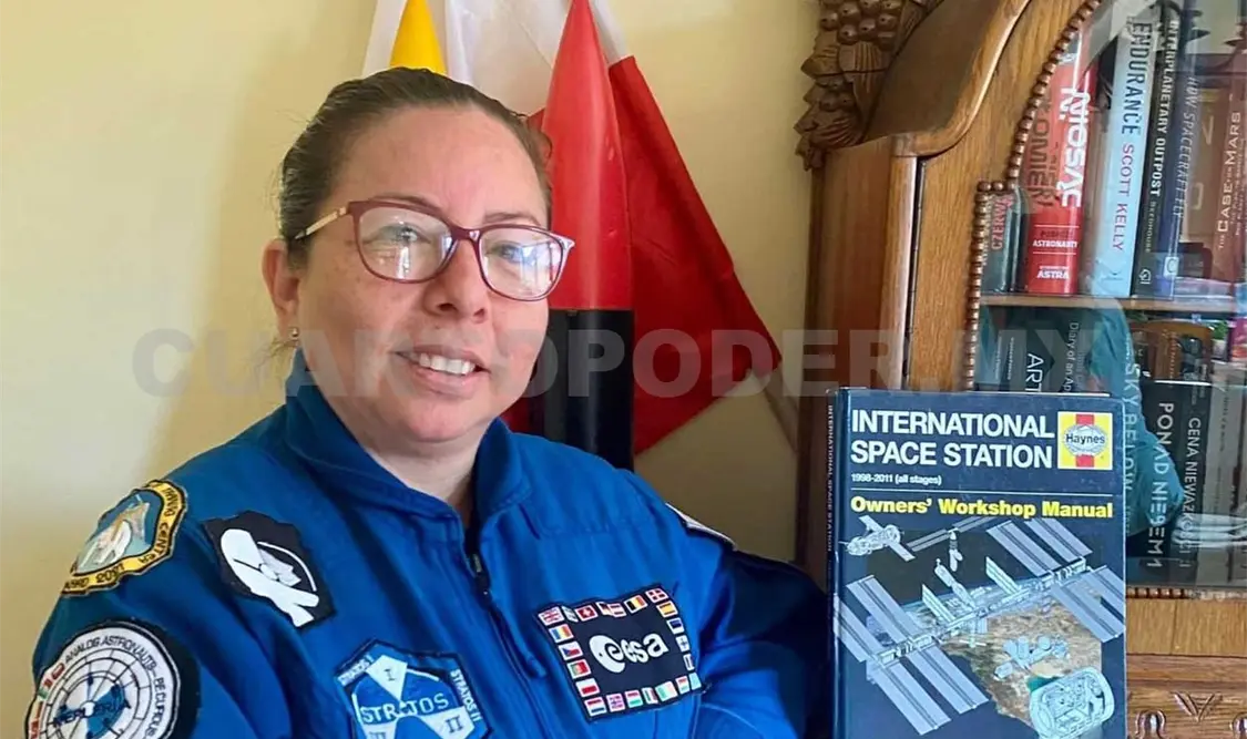 Ingeniera participa en misión lunar en Polonia