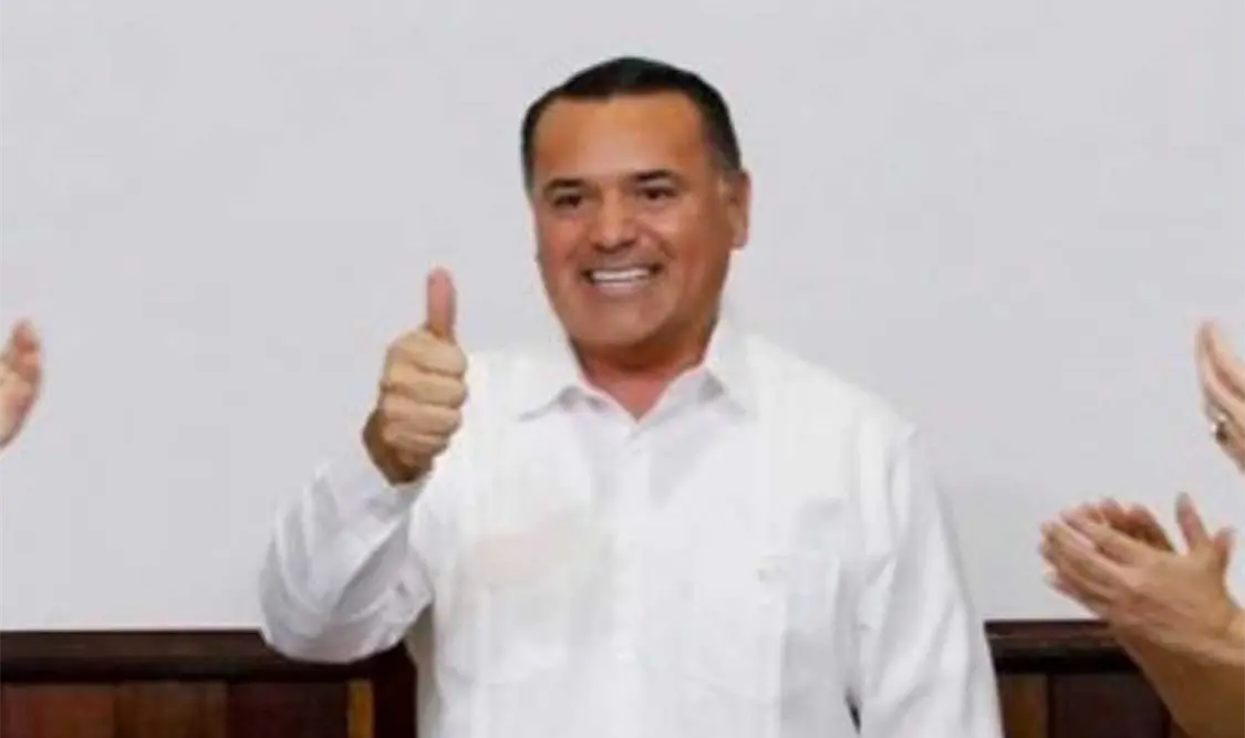 Renán Barrera dijo que buscará gobernar Yucatán y seguir con el desarrollo y la seguridad que la entidad ha logrado. Cortesía