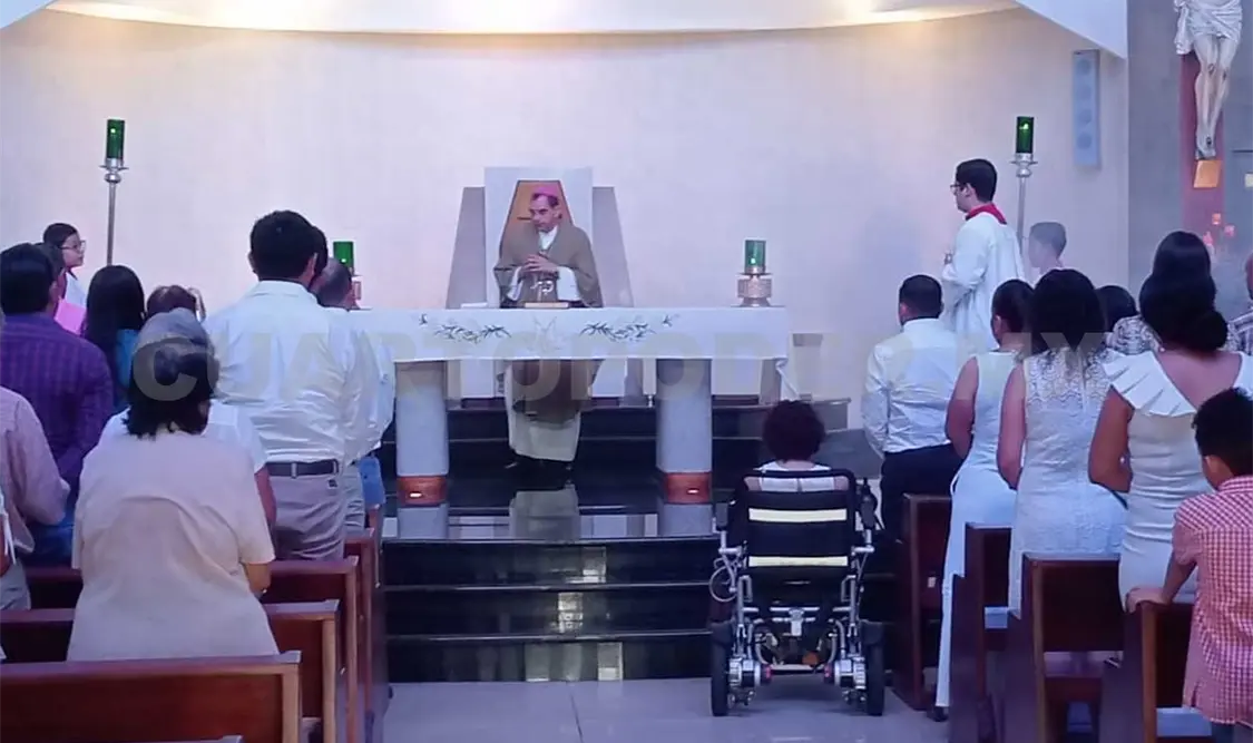 Jaime Calderón invita a “seguir priorizando la solidaridad con nuestros hermanos migrantes”. Ramón García / CP