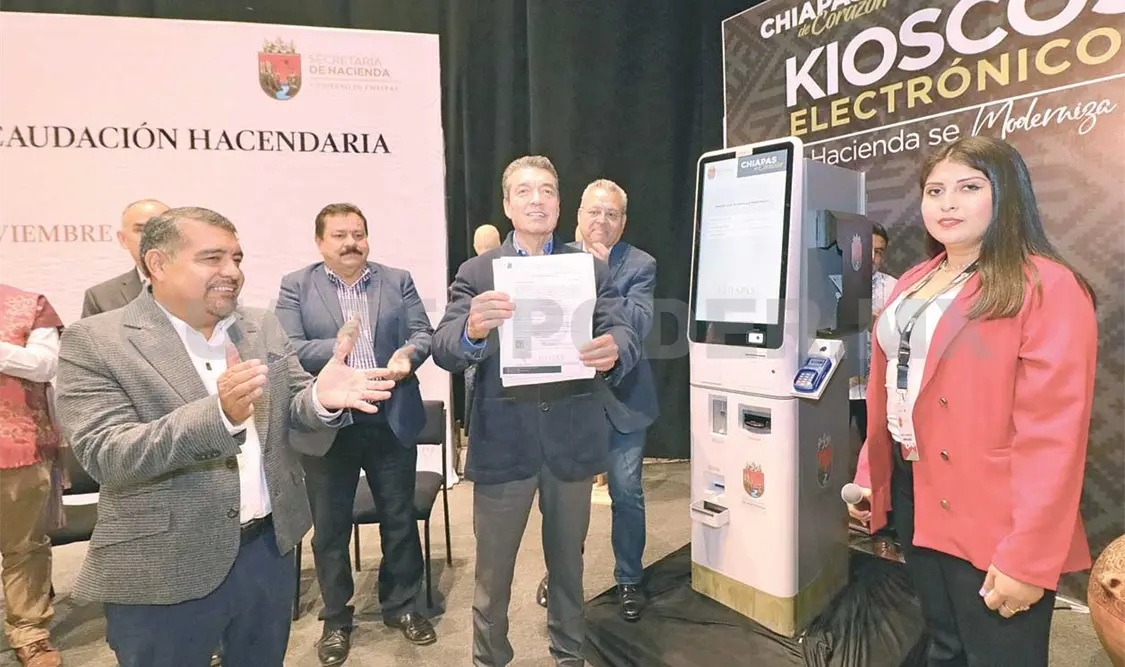 El jefe del Ejecutivo estatal explicó que los aparatos funcionarán las 24 horas de todo el año y se podrán realizar alrededor de 900 trámites. CP