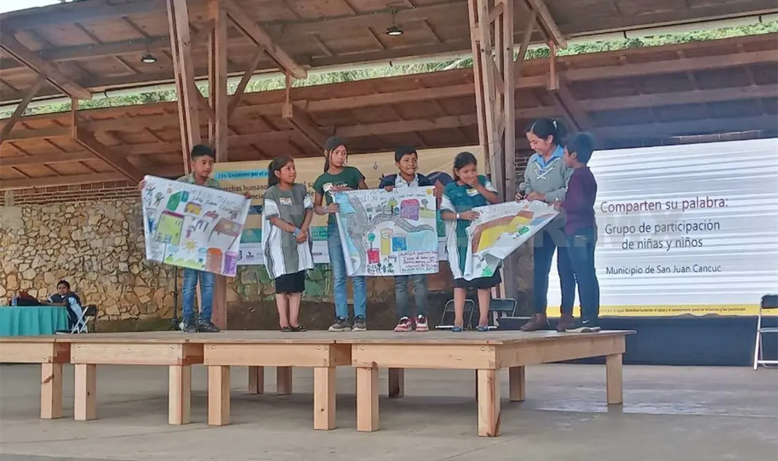 Infancias de San Juan Cancuc tomando la palabra. Cortesía