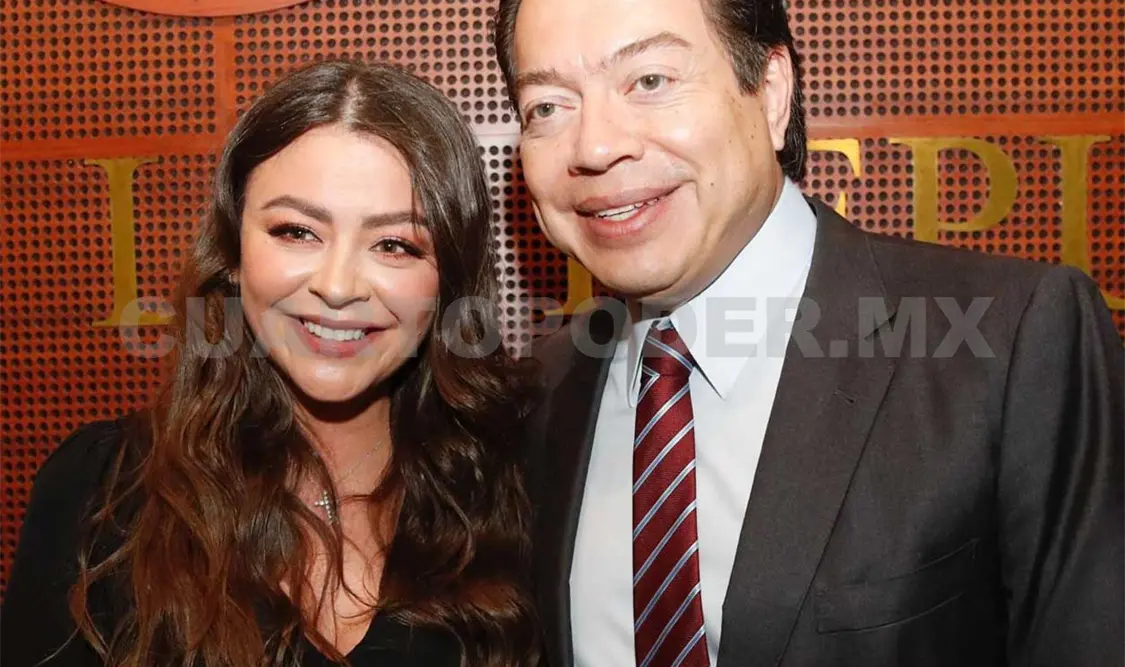 Sasil de León junto a Mario Delgado. CP