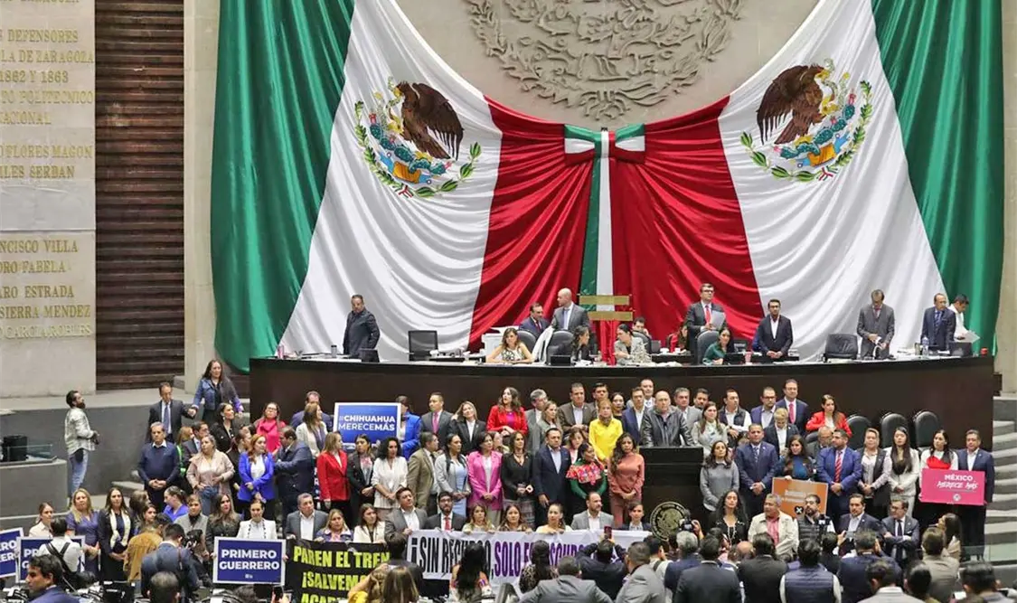 La bancada de Morena y sus aliados también rechazaron una reserva de los diputados “marcelistas”. Cortesía