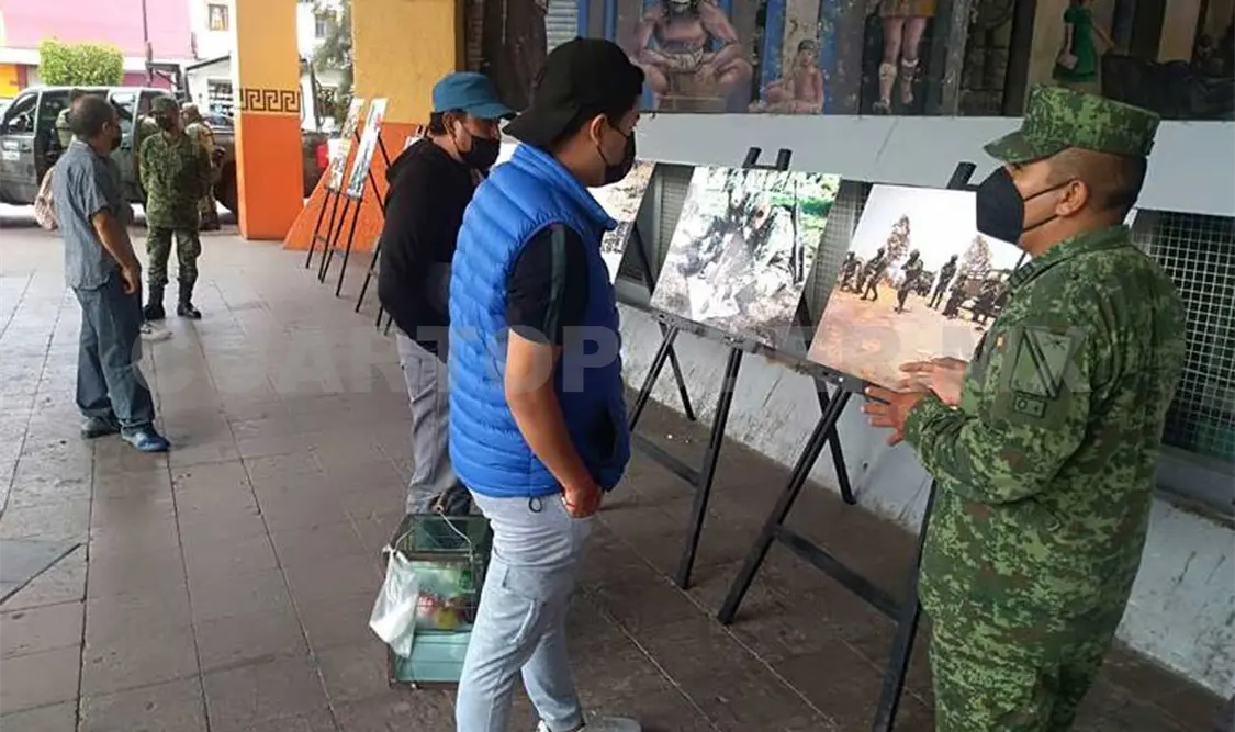 Los habitantes conocerán de cerca la historia de lealtad y de trabajo del Heroico Colegio Militar. Noel Vázquez / CP