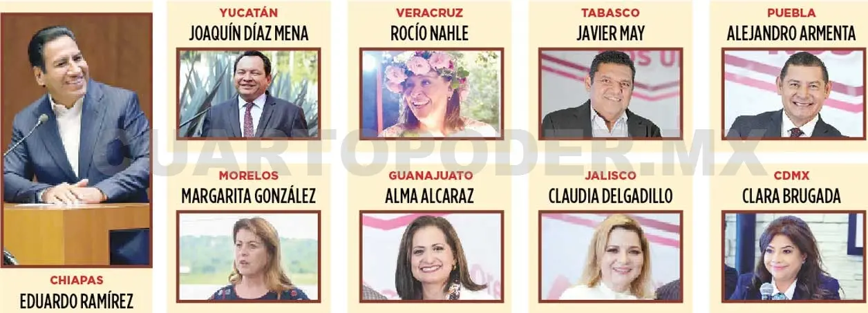 Designa Morena a sus 9 coordinadores estatales