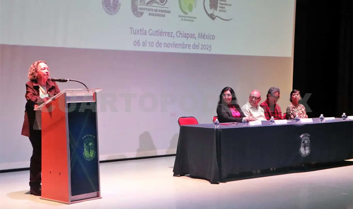 La investigadora destacó que estos congresos reúnen a un gran número de investigadores y productores. Cortesía