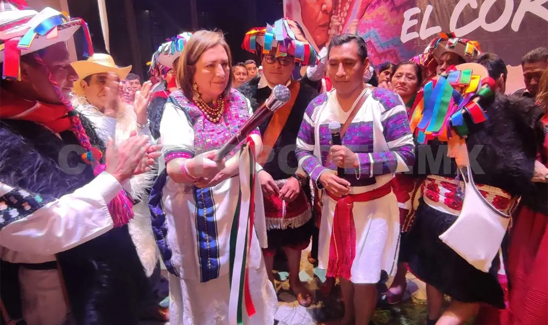 Xóchitl reiteró que como actual presidenta de la Comisión de Asuntos Indígenas en la Cámara Alta, presentó su propia iniciativa. Elio Henríquez / CP